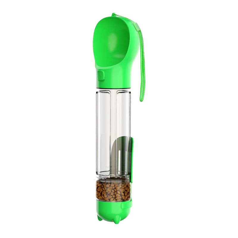 Bottle PetTravel - Garrafa Comedora Portátil 4 em 1